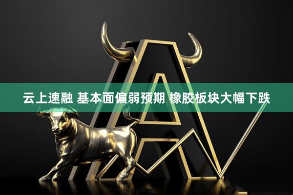 云上速融 基本面偏弱预期 橡胶板块大幅下跌