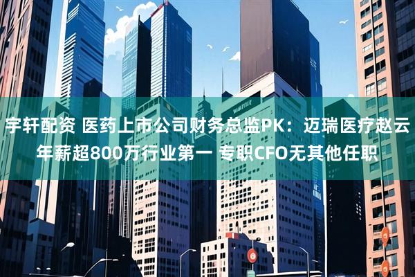 宇轩配资 医药上市公司财务总监PK：迈瑞医疗赵云年薪超800万行业第一 专职CFO无其他任职