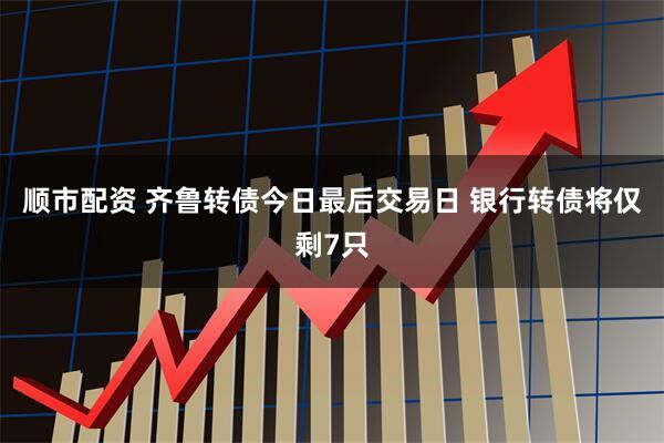 顺市配资 齐鲁转债今日最后交易日 银行转债将仅剩7只